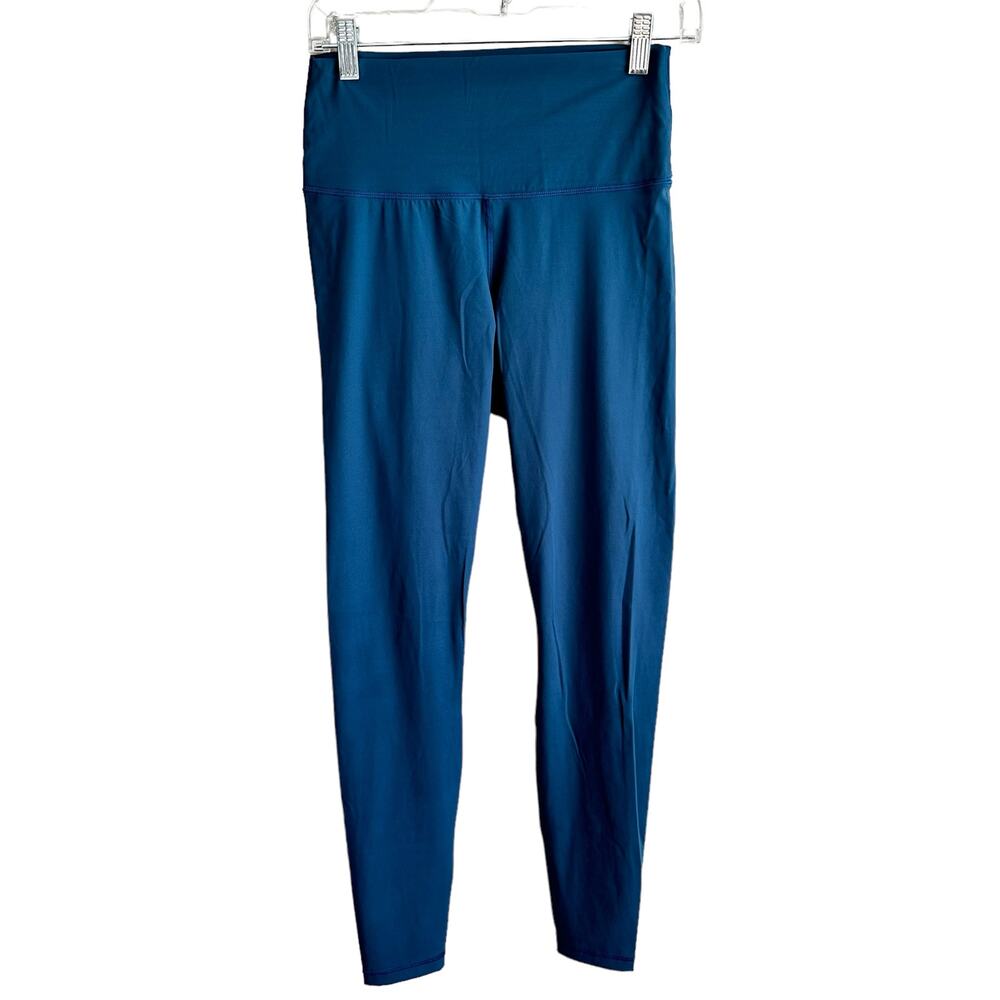 Everlane The Peform High Rise Legging Regular Teal Blue M